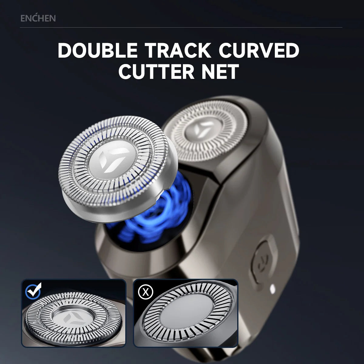 Enchen Mini 6 Electric Shaver for Men – Precision Grooming in Your Pocket!