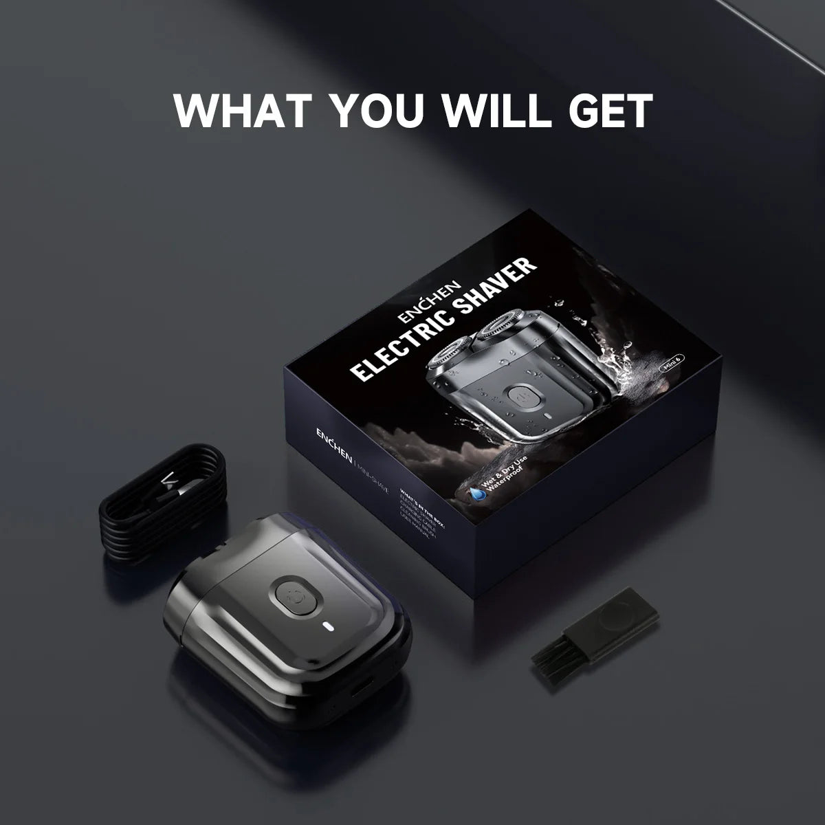 Enchen Mini 6 Electric Shaver for Men – Precision Grooming in Your Pocket!