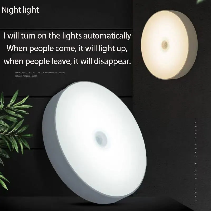 LED Smart Motion Sensor Night Light – Light Up the Dark, Automatically!