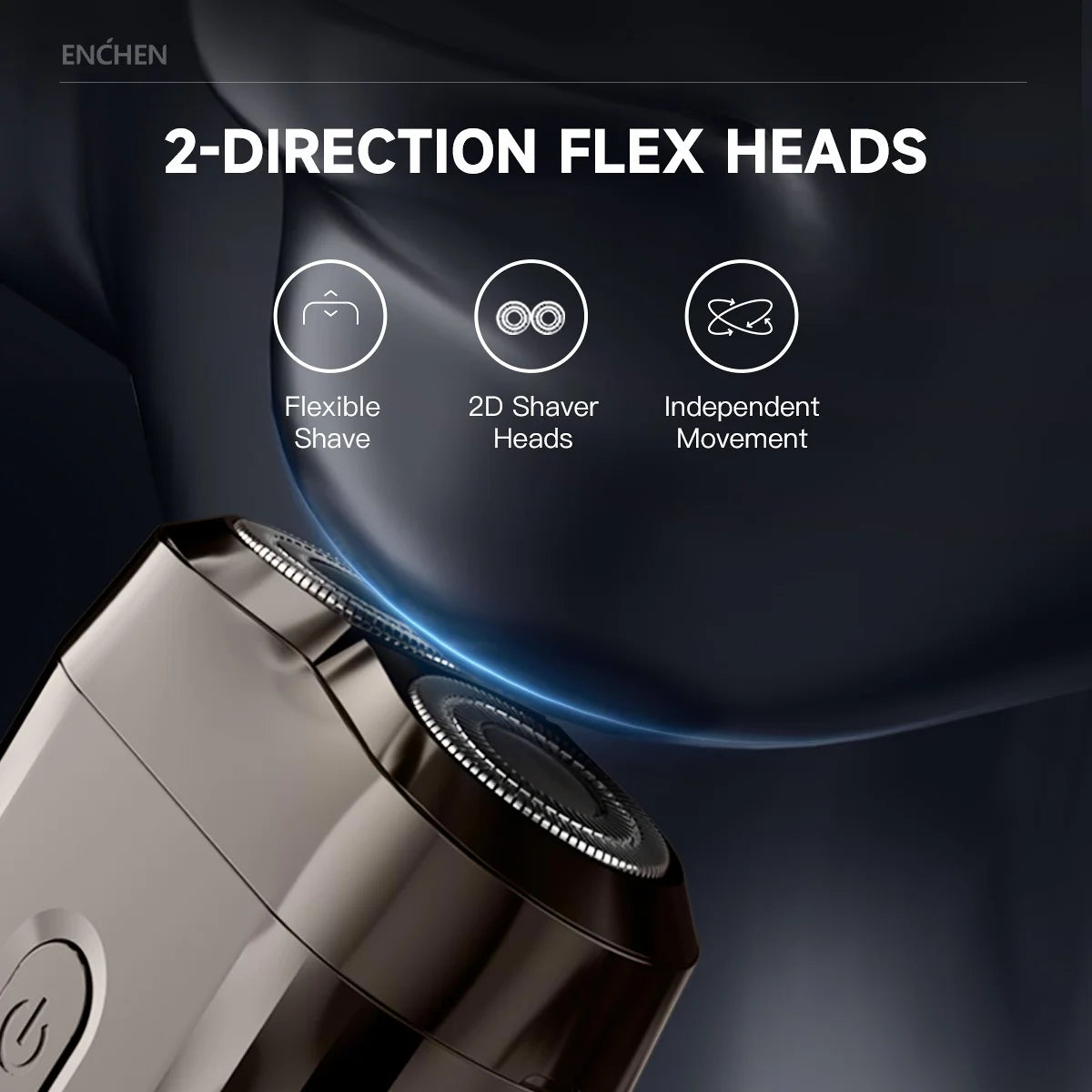 Enchen Mini 6 Electric Shaver for Men – Precision Grooming in Your Pocket!