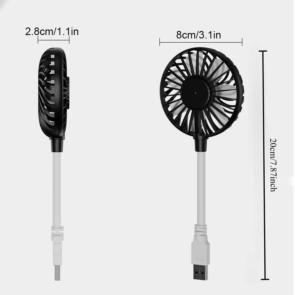 USB Rechargeable Silent Mini Fan β Cool Comfort On the Go!