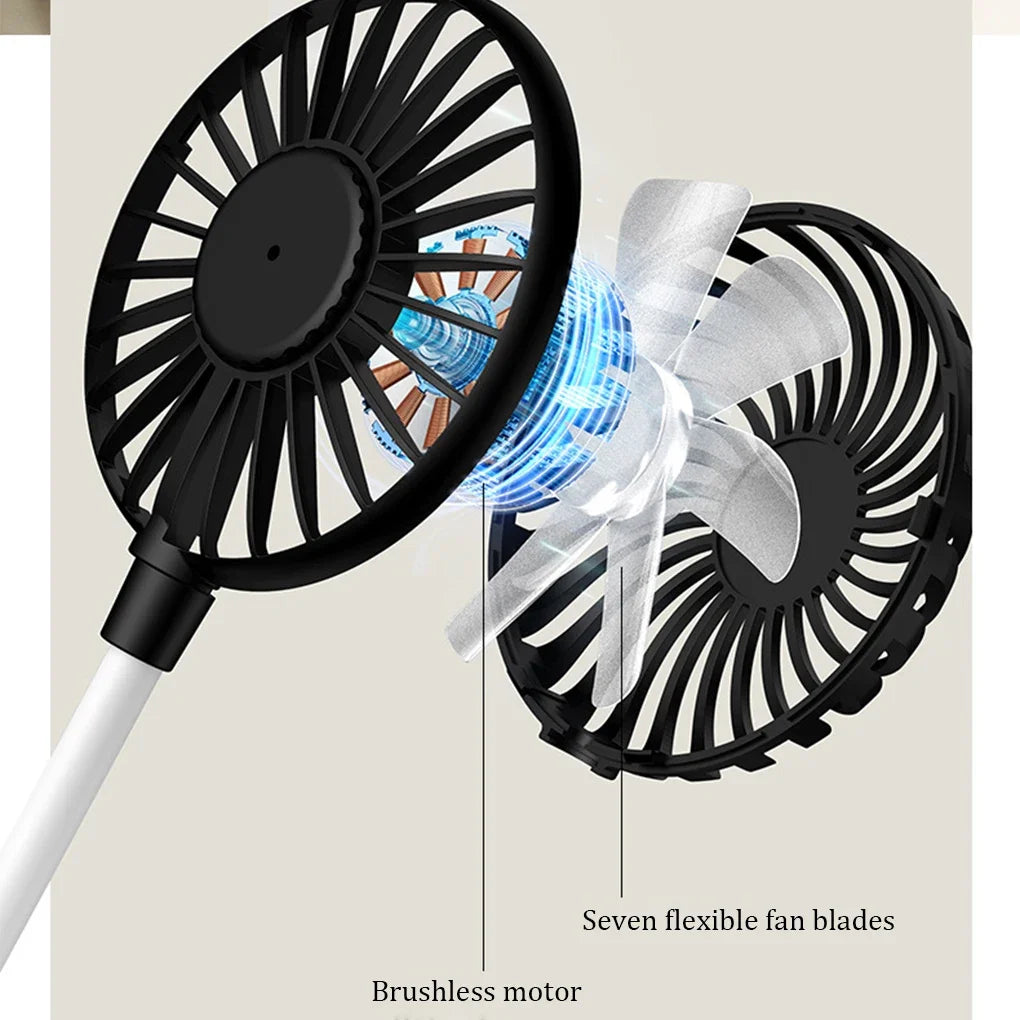 USB Rechargeable Silent Mini Fan β Cool Comfort On the Go!