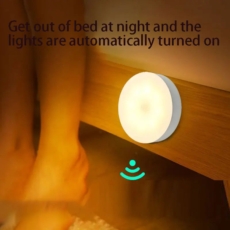 LED Smart Motion Sensor Night Light – Light Up the Dark, Automatically!