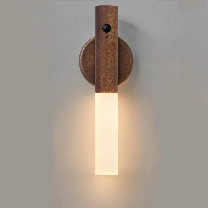Smart Motion Sensor LED Night Light – Rechargeable, Magnetic & Stylish! 