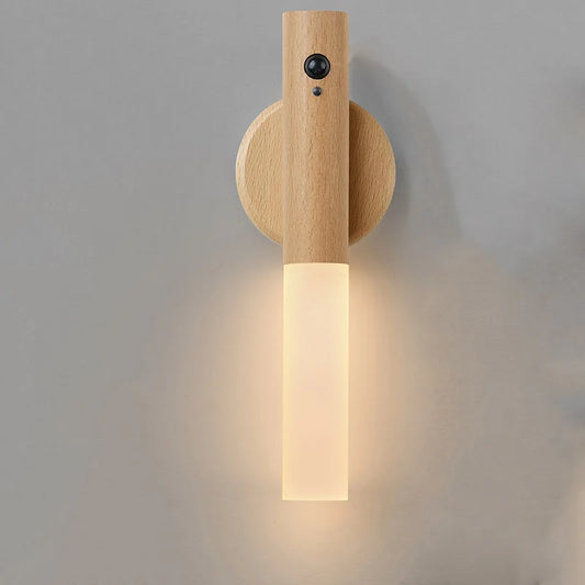 Smart Motion Sensor LED Night Light – Rechargeable, Magnetic & Stylish! 