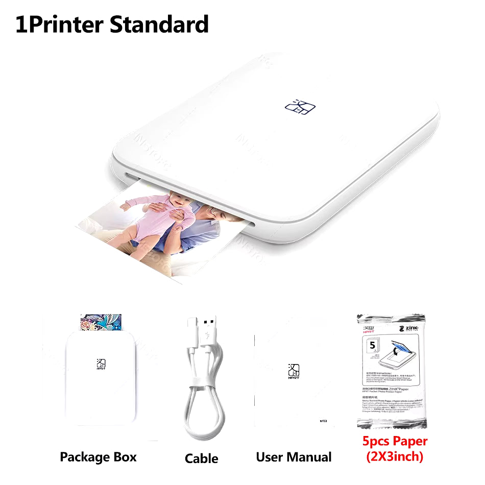 📸 MT53 Portable Photo Printer – Print Memories On the Go!