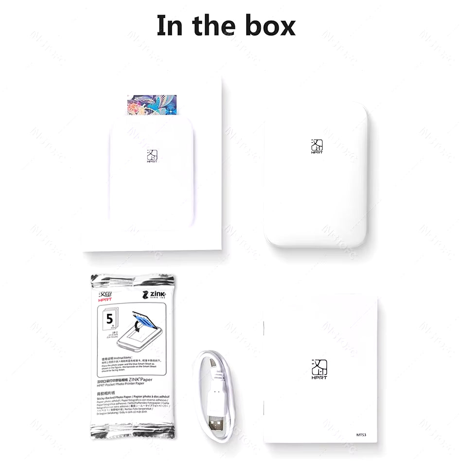 📸 MT53 Portable Photo Printer – Print Memories On the Go!