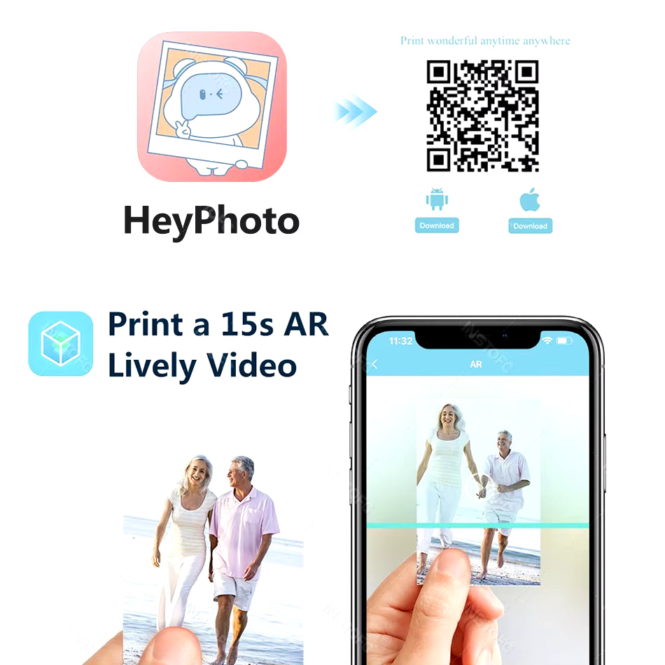 📸 MT53 Portable Photo Printer – Print Memories On the Go!