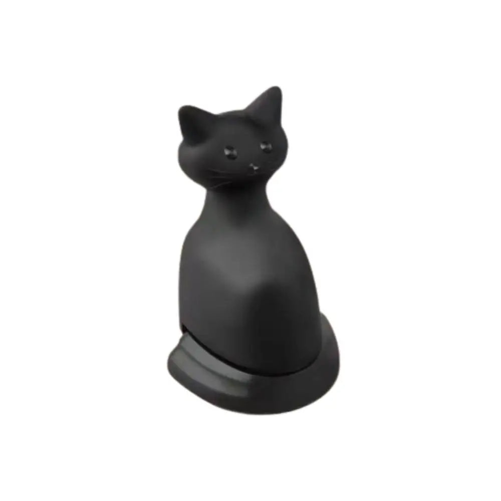 🐾 Magnetic Cat-Shaped Door Stopper – No Drills, Just Purr-fect Protection!